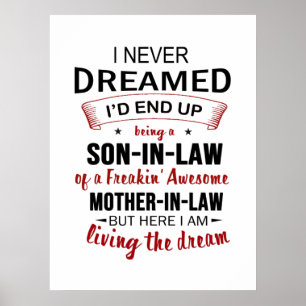 Póster Nunca soñé que terminaría siendo un yerno