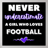 Nunca subestimes a un chica que ama el fútbol