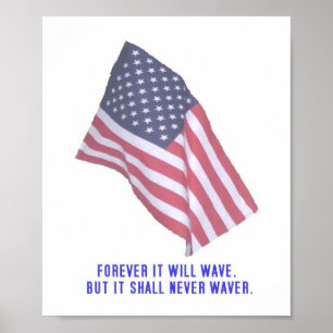 Póster Nunca Waver