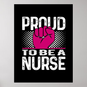 Póster Nurse Gift   Orgulloso De Ser Enfermero