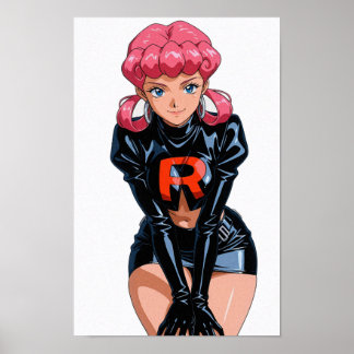 Póster Nurse joy team rocket