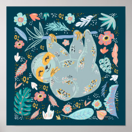 Póster Nursera de eslogan suave