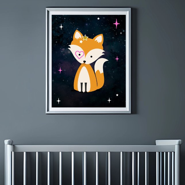 Póster Nursera de un Chica rosado de Fox cósmica (Subido por el creador)
