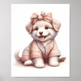 Póster Nursery Art Nusantara / Heredar animales para bebé