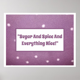 Póster Nursery Rhyme Baby