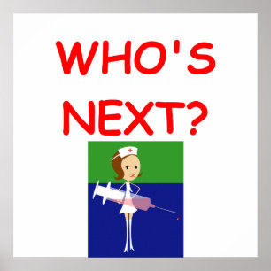 Póster nursing joke