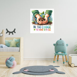Póster Nurtura Naturaleza Poster Inspirador