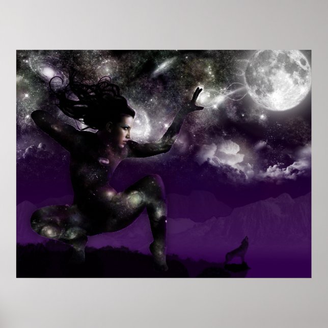 Póster Nut - Diosa de la noche (Frente)