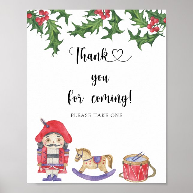 Póster Nutcracker - Gracias por venir (Frente)