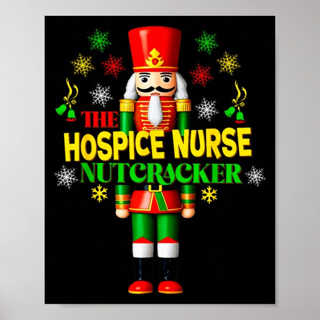 Póster Nutcracker Hosce Nurse Festive Christmas Holiday S (Frente)
