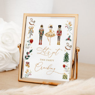 Póster Nutcracker vamos a conseguir el cumpleaños del fie