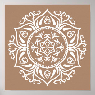 Póster Nutmeg Mandala