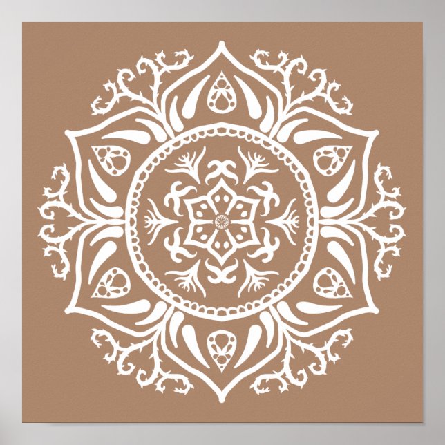 Póster Nutmeg Mandala (Frente)