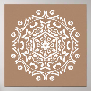 Póster Nutmeg Mandala