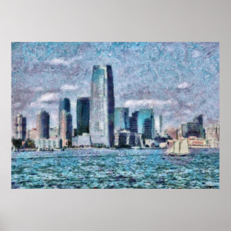 Póster NY - Ciudad del futuro