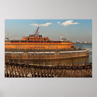 Póster NY, NY - El Ferry De Staten Island