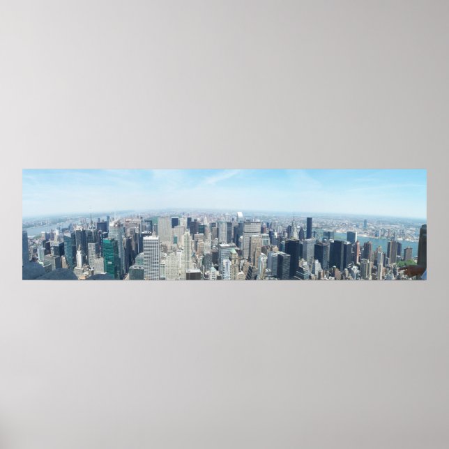 Póster NY Panorámico (Frente)