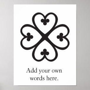 Póster Nyame Dua   Presencia y protección de Dios