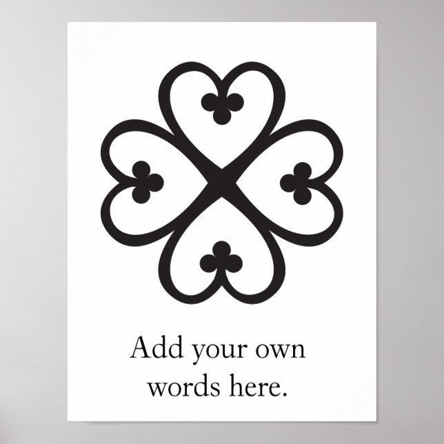 Póster Nyame Dua | Presencia y protección de Dios (Frente)