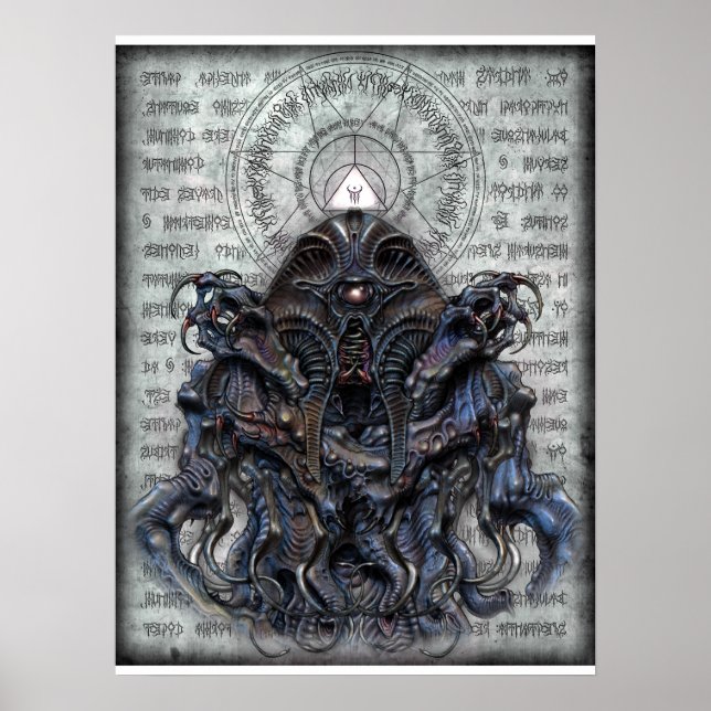 Póster Nyarlathotep 18x24 (Frente)