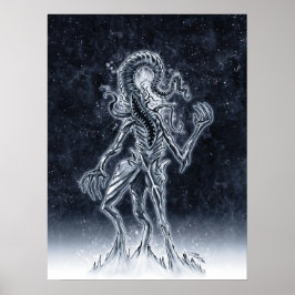 Póster Nyarlathotep el caos abrasador