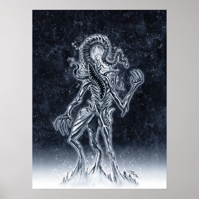 Póster Nyarlathotep el caos abrasador (Frente)