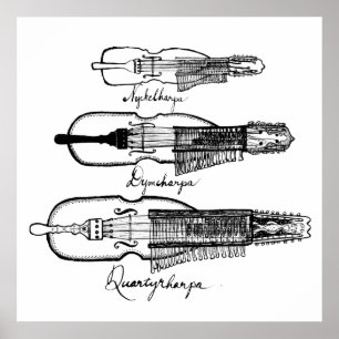 Póster Nyckelharpa poster