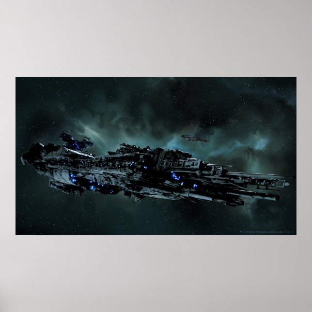 Póster Nydenion Battleship Tucana en Siria (Frente)