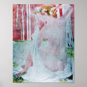 Póster Nymph con Daisies, Maurice Denis