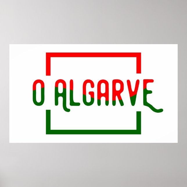 Póster O Algarve (Frente)