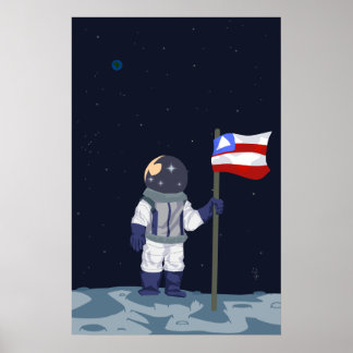 Póster O astronauta