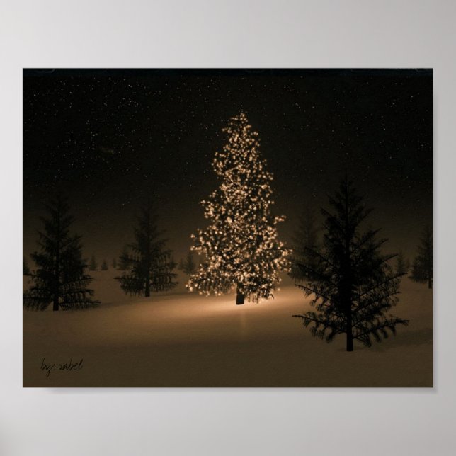 Póster O Christmas Tree (Frente)