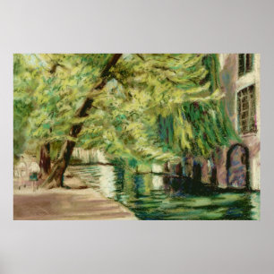 Poster o impresión del canal de Brujas