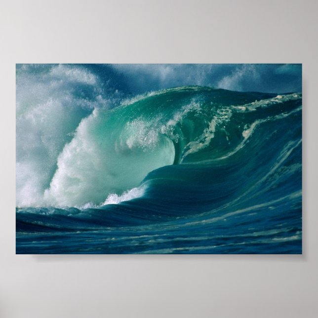 Póster Oahu, Hawaii (Frente)