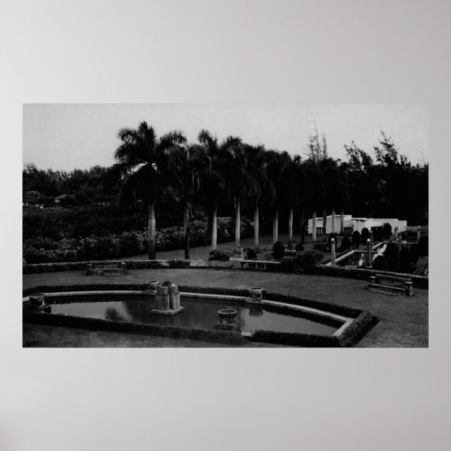 Póster Oahu, Hawaii - Templo de Hawain en L.D.S. en Laie (Frente)