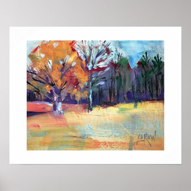 Póster "Oak and Friends" de Larry Lerew 200307 (Frente)