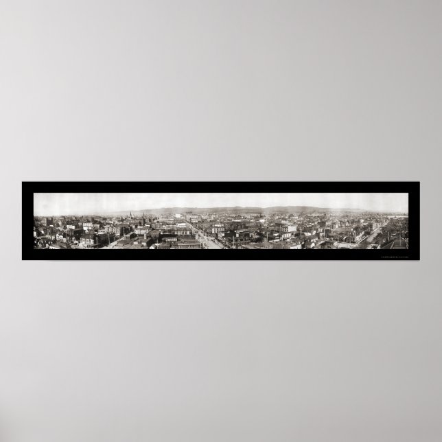 Póster Oakland, CA Photo 1908 (Frente)
