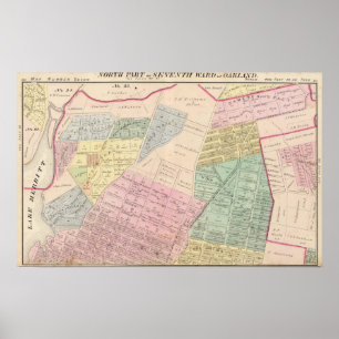 Póster Oakland, vecindad 7