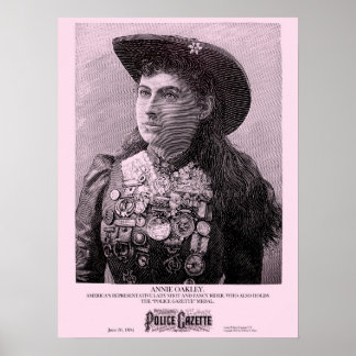 Póster Oakley, poster de la Gaceta de Policía