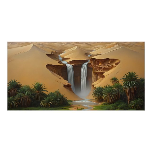 Póster Oasis de Esperanza (Anverso)
