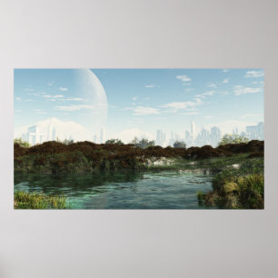 Póster Oasis en la ciudad - Poster