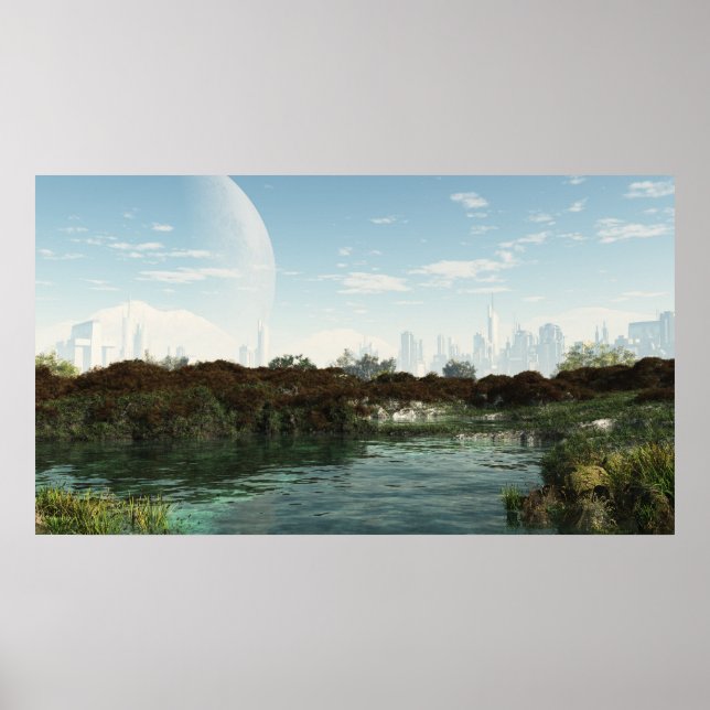 Póster Oasis en la ciudad - Poster (Frente)