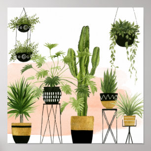 Póster Oasis interior