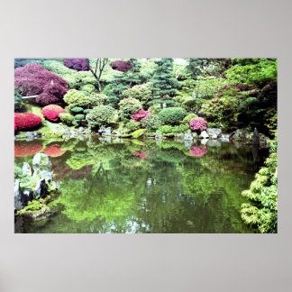 Póster Oasis japonés