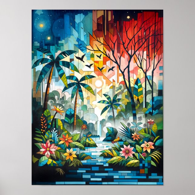 Póster Oasis urbano (Frente)