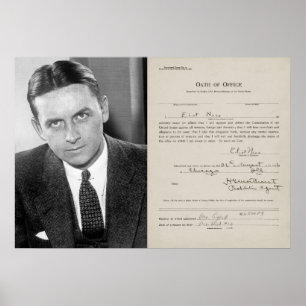 PÓSTER OATO DE OFICINA - INTOCABLES ELIOT NESS