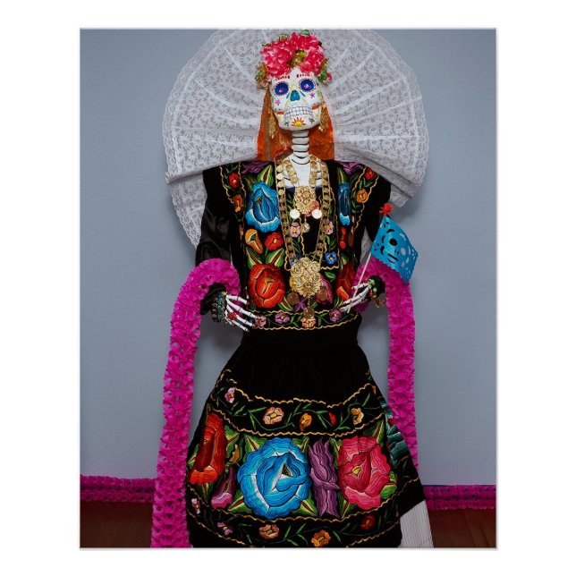 Póster Oaxacan Calavera Catrina (Anverso)
