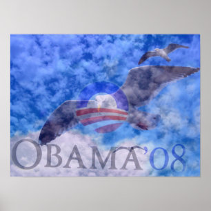 Póster OBAMA '08, llevándolo a otro nivel_ Poster