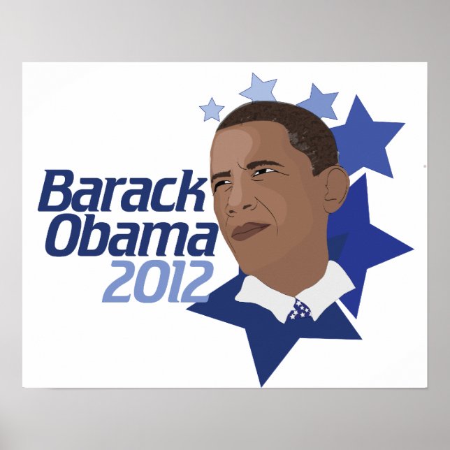 Póster Obama 2012 (Frente)