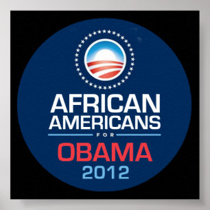 Póster Obama 2012 Poster